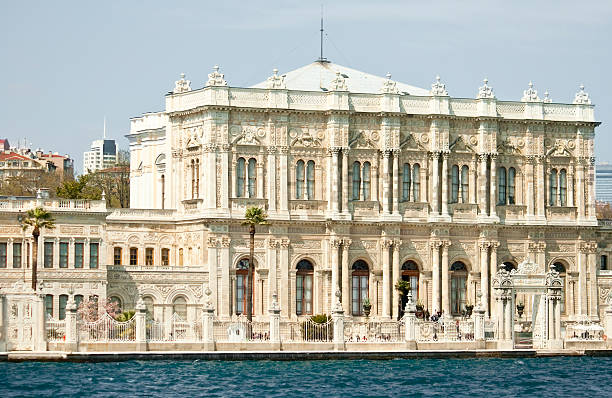 Palácio de Dolmabahçe - fotografia de stock