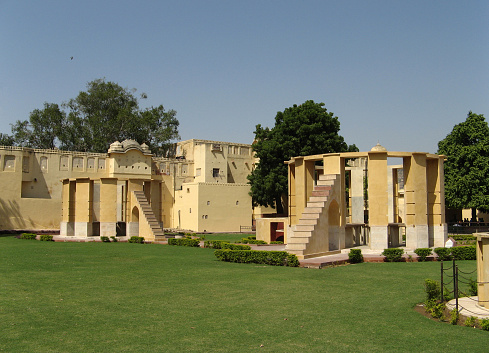 Jantar Mantar Observatory in Jaipur, Rajasthan, India
