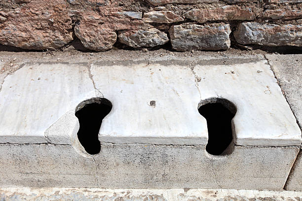 istock Ephesus toilet 471389759