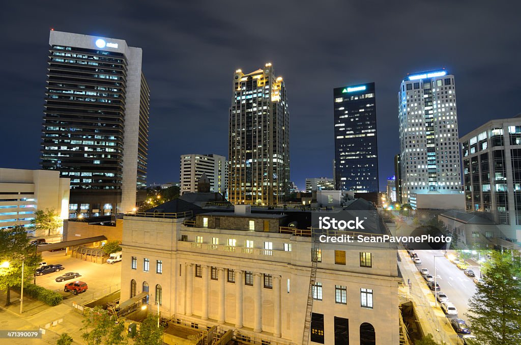 Downtown Birmingham, Alabama Metropolitan Skyline of downtown Birmingham, Alabama, USA. Birmingham - Alabama Stock Photo