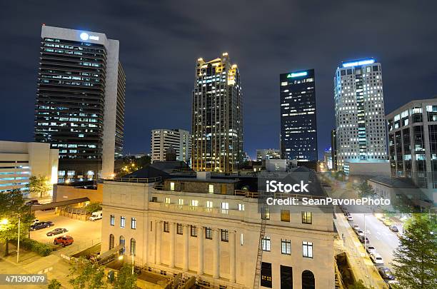 Downtown Birmingham Alabama Stock Photo - Download Image Now - Birmingham - Alabama, Bank - Financial Building, Urban Skyline