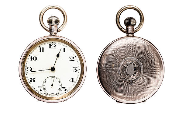 Old Vintage Stopwatch Clock in Gift Box - Family heirloom handed down as gift with detail on watch face.