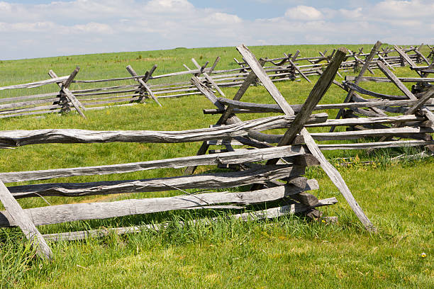 istock Wood Rail Fences 471391351
