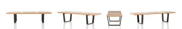 Multiple images of benches