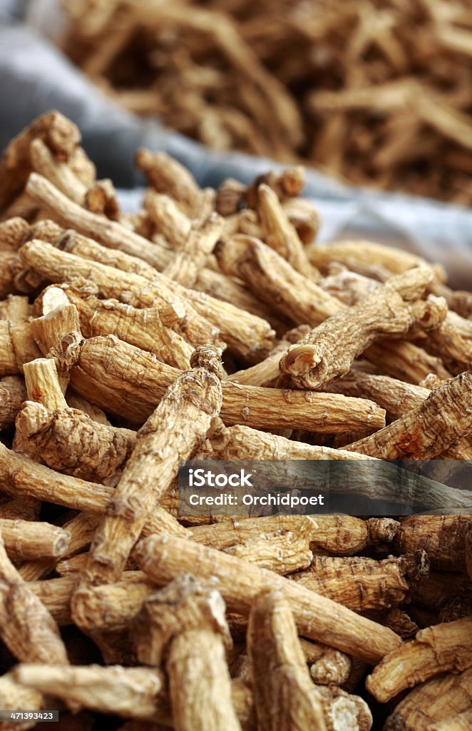 Ginseng raíces - Foto de stock de Belleza libre de derechos