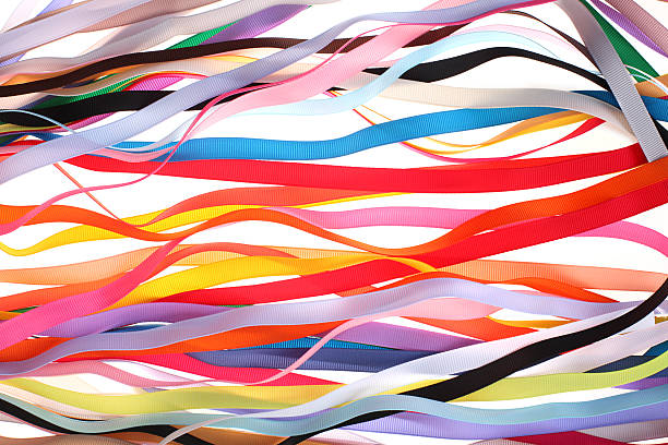 istock Colorful grosgrain ribbons 471393451