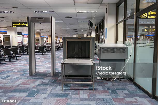 Foto de Aeroporto De Segurança Bagagem E Corpo Scanner e mais fotos de stock de Detetor de Metal - Segurança - Detetor de Metal - Segurança, Aeroporto, Machinery