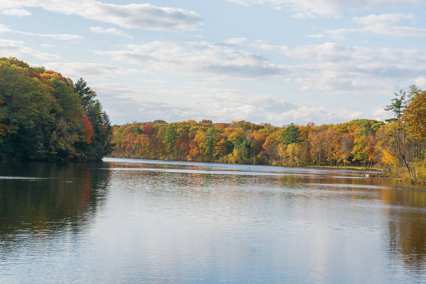 istock Autumn Color Along The River 471393968