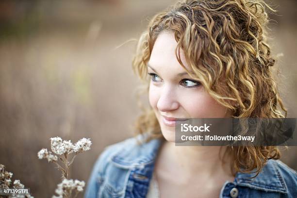 Young Woman In Country Stock Photo - Download Image Now - 25-29 Years, Country and Western Music, 20-29 Years