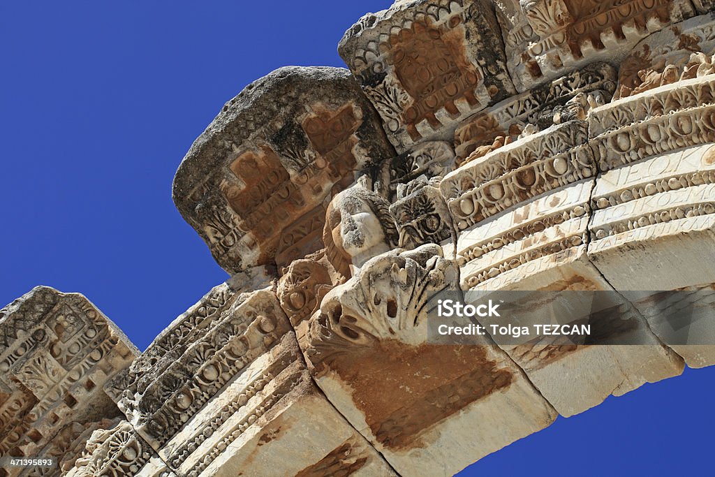 Templo de Adriano, Éfeso - Royalty-free Arco - Caraterística arquitetural Foto de stock