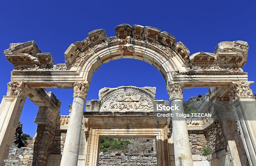 Hadrian's Temple, Efez - Zbiór zdjęć royalty-free (Izmir)