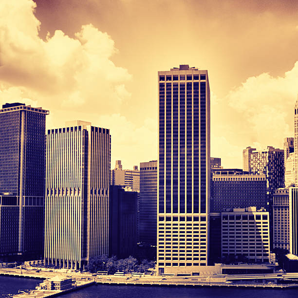 istock Manhattan skyline from East River - NYC 471396485