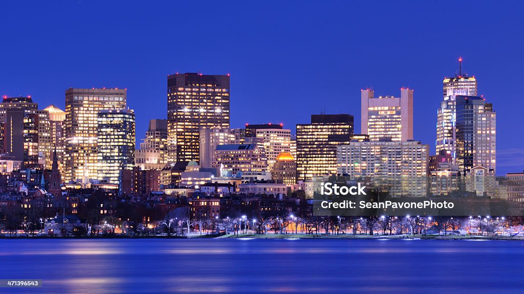 Boston Back Bay - Lizenzfrei Boston Stock-Foto