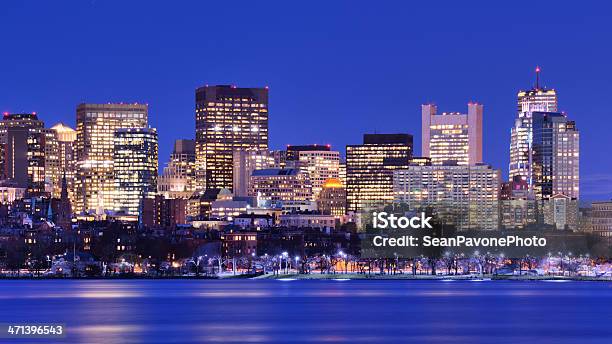 Boston Back Bay Stockfoto und mehr Bilder von Boston - Boston, Fluss Charles, Stadtsilhouette