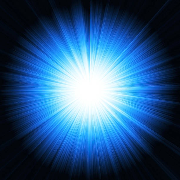 istock Blue color design with a burst 471396886
