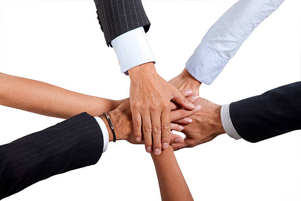 istock Business hands on top of each other 471398433