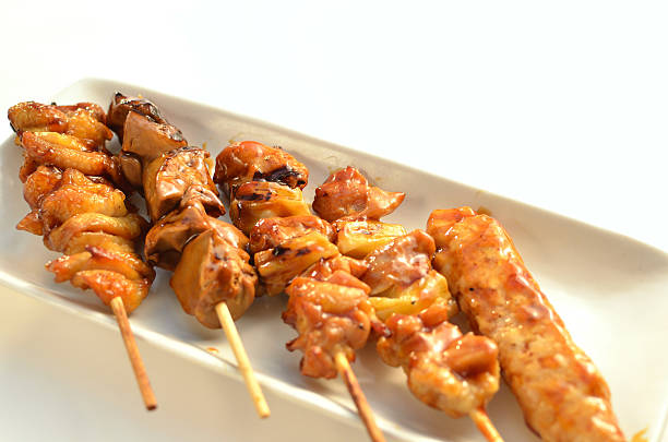istock Char-broiled chicken "Yakitori" 471399339