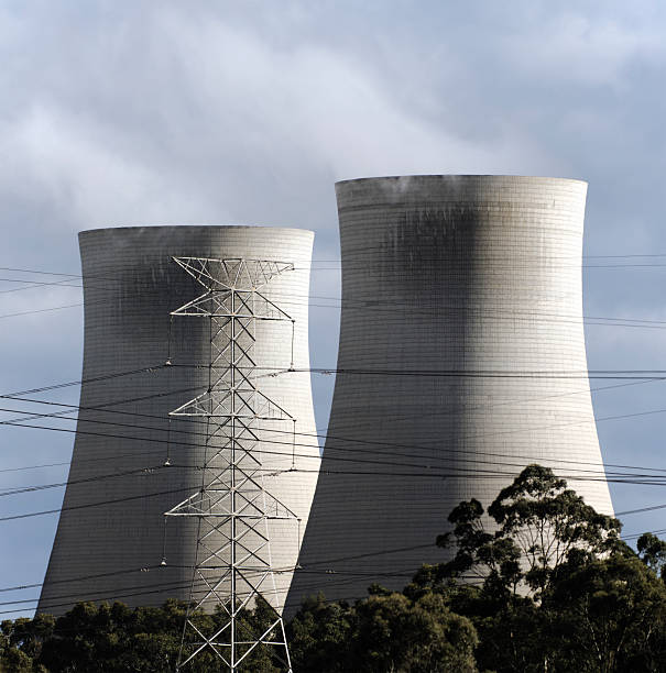 istock Cooling towers - coal-fired power station 471399575