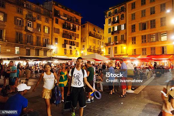 Mercado Nocturno En Niza Foto de stock y más banco de imágenes de Niza - Niza, Calle, Francia