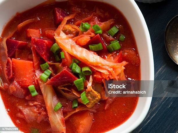 Borsch - Fotografie stock e altre immagini di Barbabietola - Barbabietola, Barbabietola rossa, Borscht