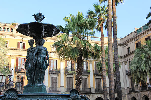 istock Reial Plaza, Barcelona 471403520