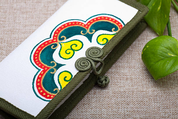 istock canvas purse, Chinese style 471406999