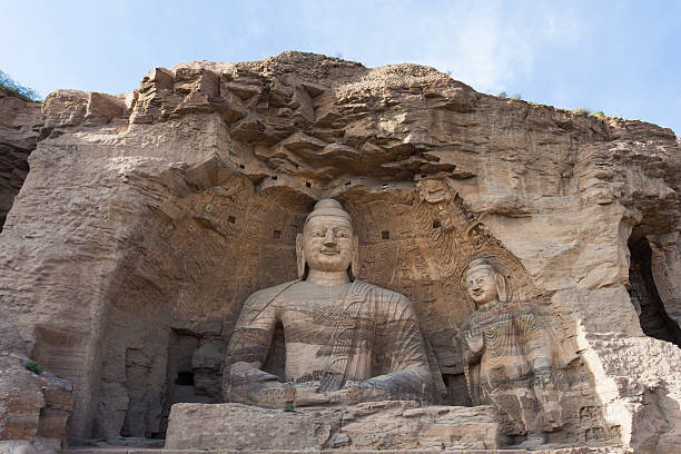 istock Carved Buddha at Yungang Caves, Datong, China 471407199