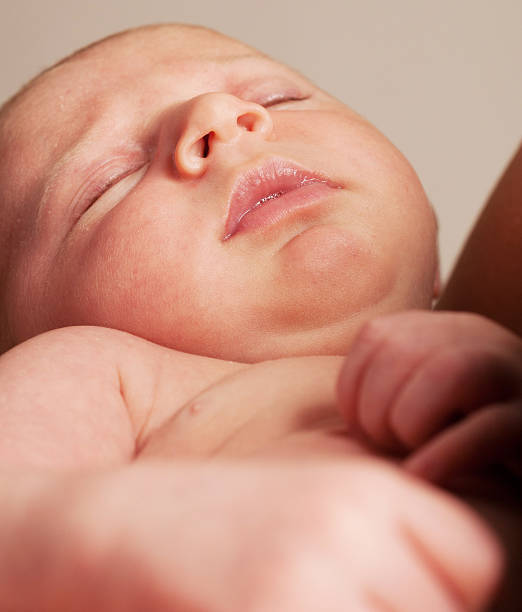 istock Close up of Baby Sleeping 471409085