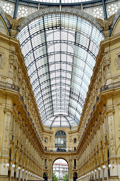 istock Milan, Vittorio Emanuele II Gallery, Italian architecure. 471409863