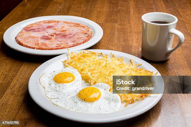 もにた卵料理ハムコーヒーハッシュブラウン - ハッシュポテトのストックフォトや画像を多数ご用意 - ハッシュポテト, 玉子, エスプレッソ