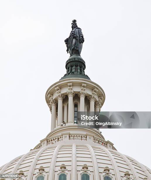 Close Up Of 議事堂のドーム自由の女神ワシントン D C - アメリカ国会議事堂のストックフォトや画像を多数ご用意 - アメリカ国会議事堂, ワシントンDC, アメリカ合衆国