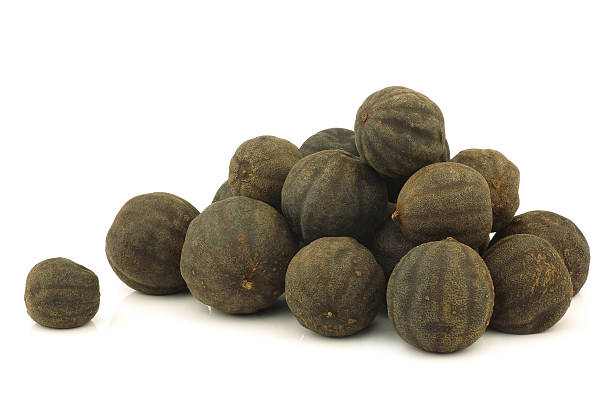 istock bunch of dried "black lime"fruit 471413607