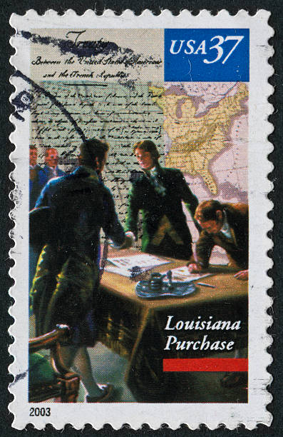 istock Louisiana Purchase Stamp 471413727
