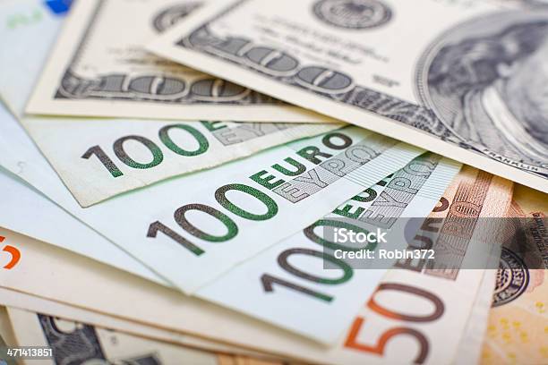 Euro Money Banknotes Stock Photo - Download Image Now - Business, Business Finance and Industry, Coin Bank