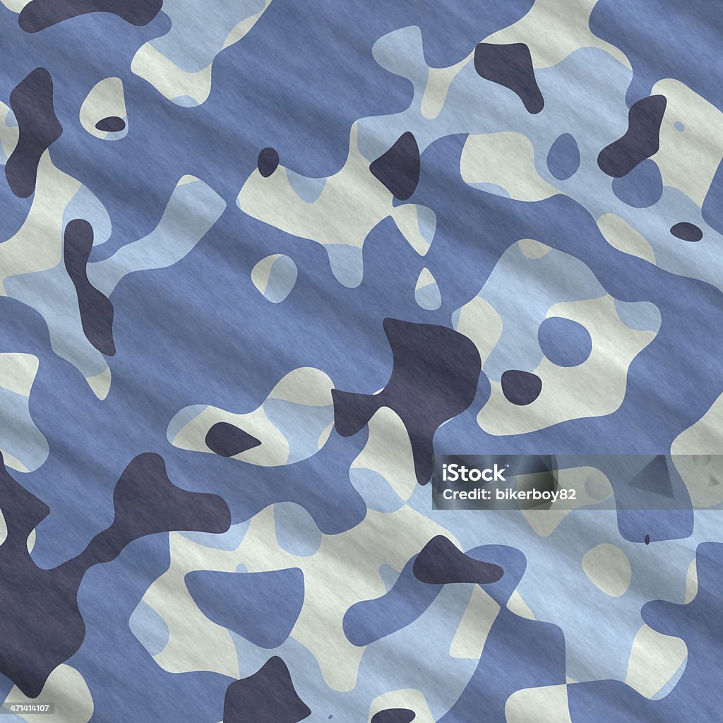 camouflage background blue camouflage texture Army Stock Photo