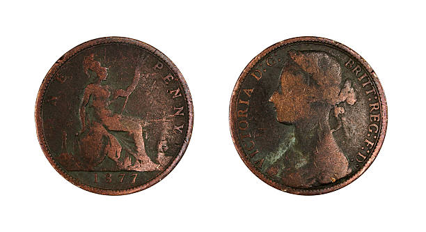 istock One Penny of 1877 471414539