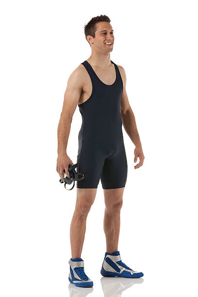 istock Happy male wrestler 471414653