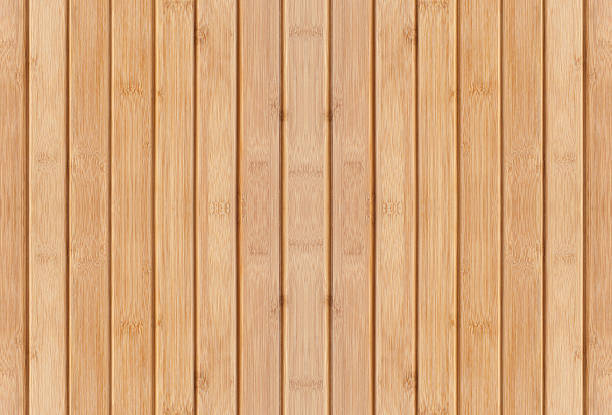 бамбуковый пол текстуру фона - knotted wood wood material striped стоковые фото и изображения