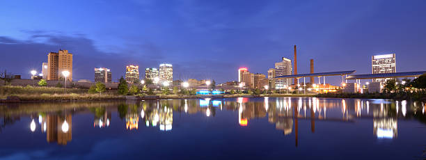 istock Skyline of Birmingham, Alabama reflected in a river 471417179