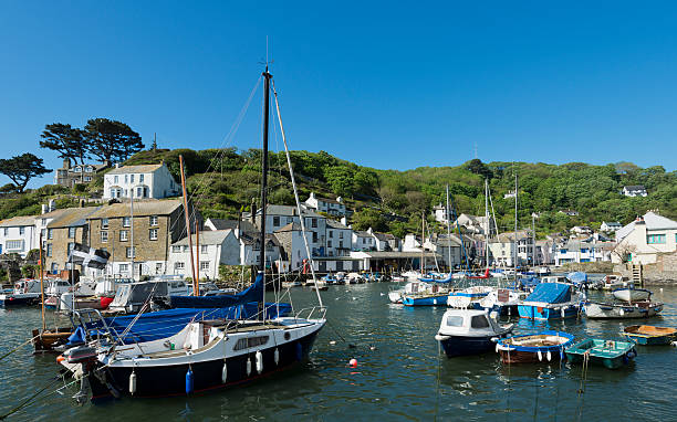 istock Polperro Fishing Village in Cornwall UK 471417259