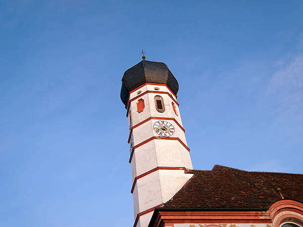 istock Baroque Church spire, Bavaria, Germany 471417663