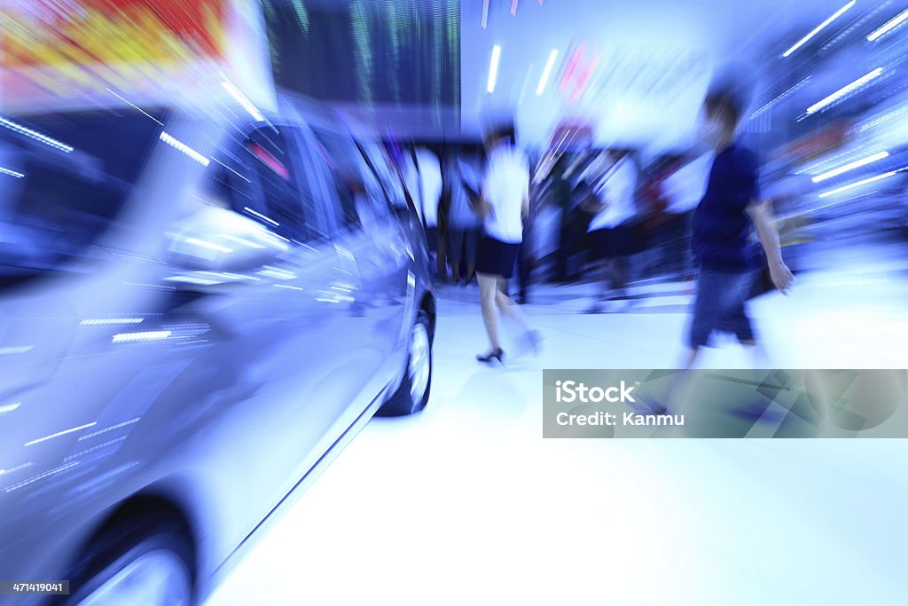 Automobile Exhibition - Lizenzfrei Autoausstellung Stock-Foto