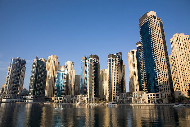 Dubai Marina stock photo