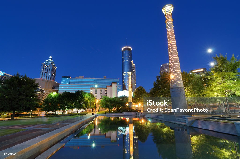 Parque olímpico Centennial - Foto de stock de Atlanta libre de derechos