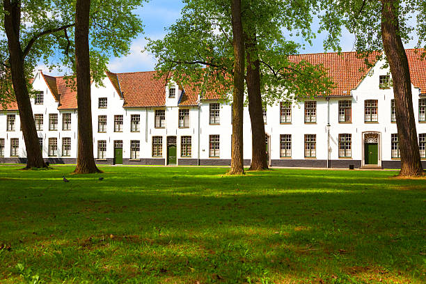 istock Beguinage monastery, Bruges, Belgium 471422450