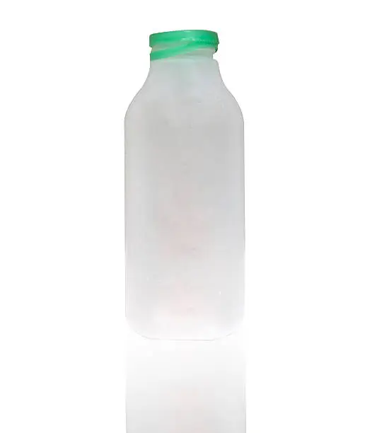 bottle plastic-bottle of milk