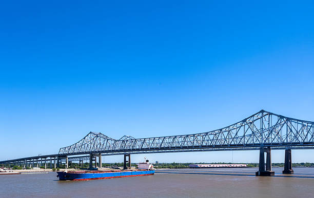 istock Cargo Barge on the Mississippi 471427767