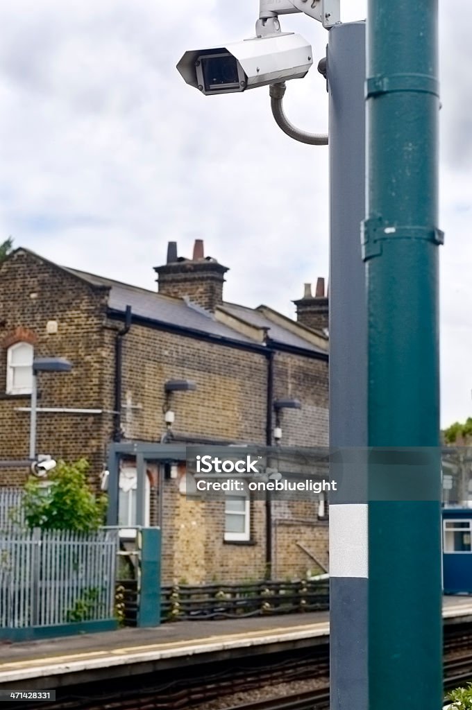 Security Camera Train Security Camera On Train Platform Stock Photo - Download Image Now ...