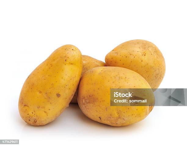 Bunch Of Potatoes Stock Photo - Download Image Now - Cut Out, Food, Food and Drink