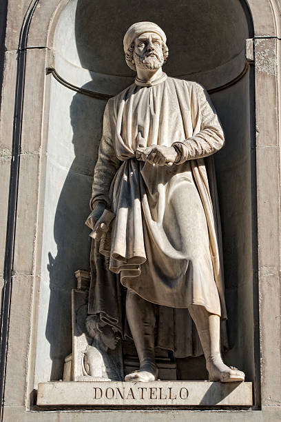 istock Florence uffizi statues Donatello 471429836